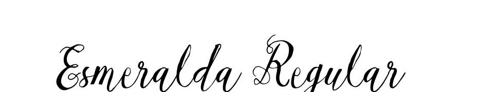 Esmeralda Regular Font Download Free
