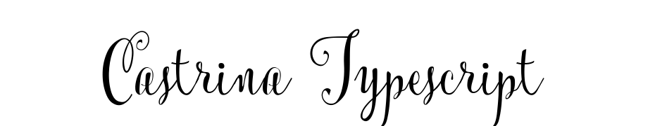 Castrina Typescript Schrift Herunterladen Kostenlos