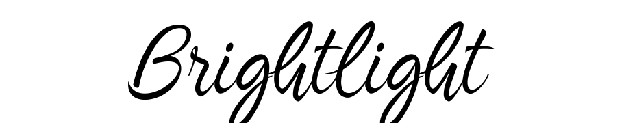 Brightlight Schrift Herunterladen Kostenlos