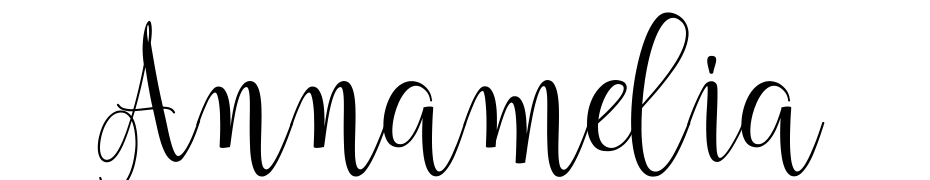 Annamelia Font Download Free