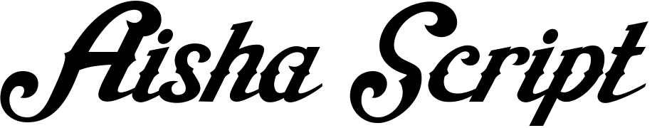 Aisha Script Font Download Free