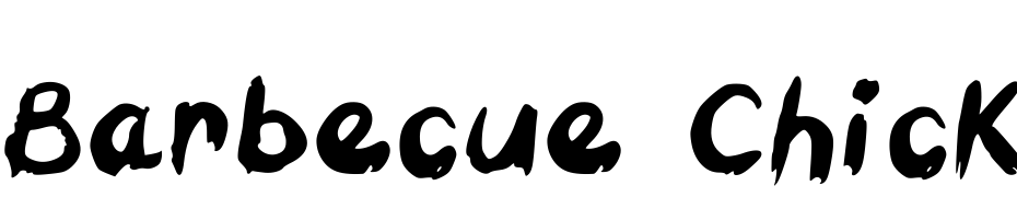 Barbecue Chicken Regular Fuente Descargar Gratis