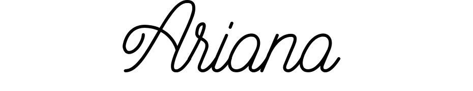 Ariana Font Download Free