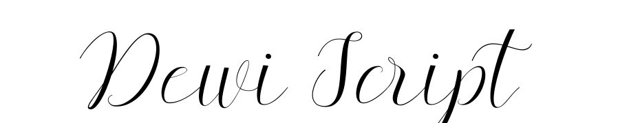 Dewi Script cкачати шрифт безкоштовно