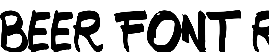 Beer Font Regular Font Download Free