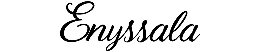 Enyssala cкачати шрифт безкоштовно