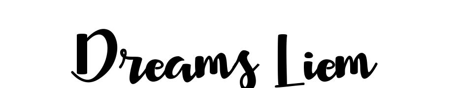 Dreams Liem Font Download Free