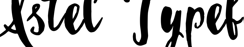 Astel Typeface Polices Telecharger