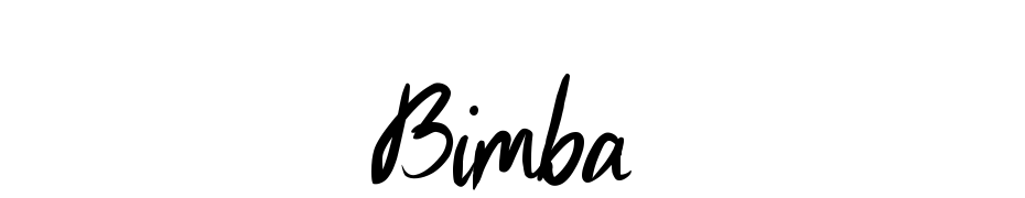 Bimba Font Download Free