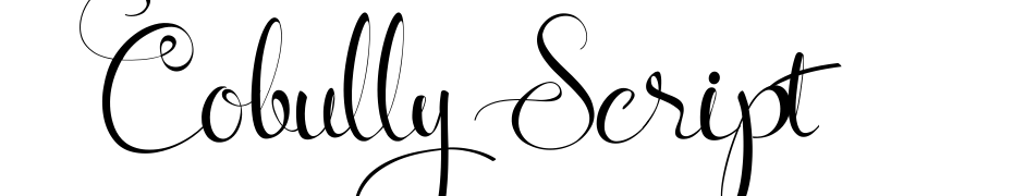 Cobully Script Font Download Free