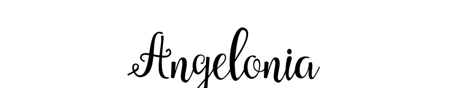 Angelonia Font Download Free