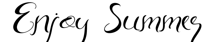 Enjoy Summer Font Download Free