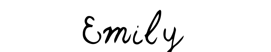 Emily Font Download Free