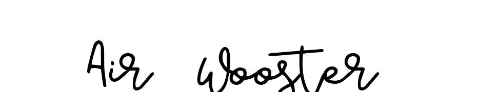 Air Wooster Fuente Descargar Gratis