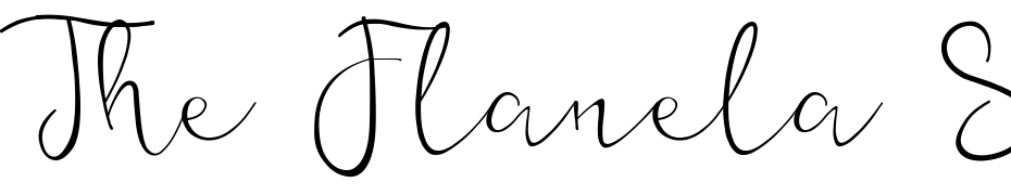 The Flanela Script Scarica Caratteri Gratis