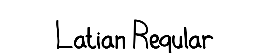 Latian Regular Fuente Descargar Gratis