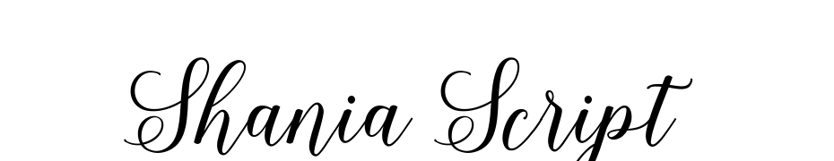 Shania Script Fuente Descargar Gratis