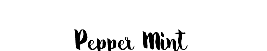 Pepper Mint Polices Telecharger