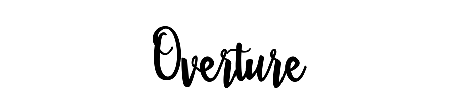 Overture Font Download Free