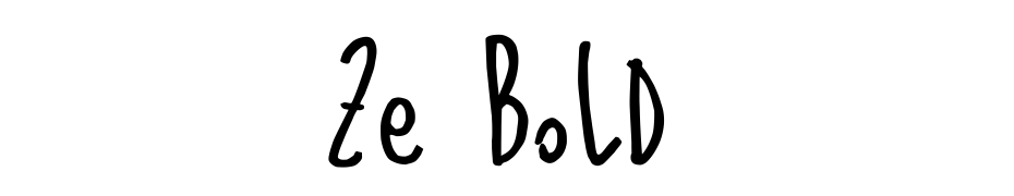 Ze Bold Font Download Free