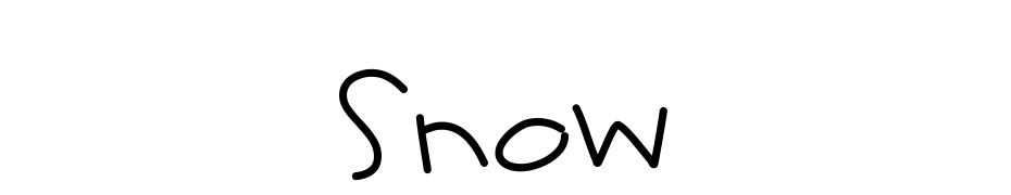 Snow Font Download Free