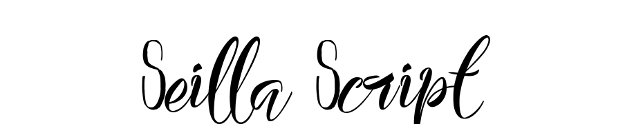 Seilla Script cкачати шрифт безкоштовно