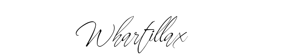 Whartillax Font Download Free
