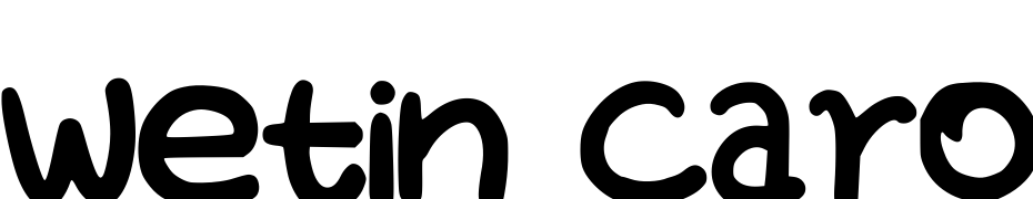 Wetin Caro Want Font Download Free
