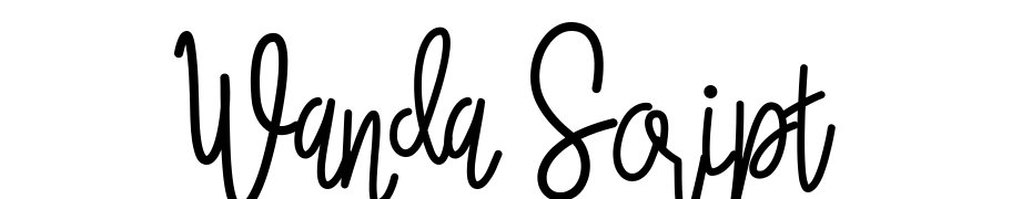 Wanda Script Schrift Herunterladen Kostenlos