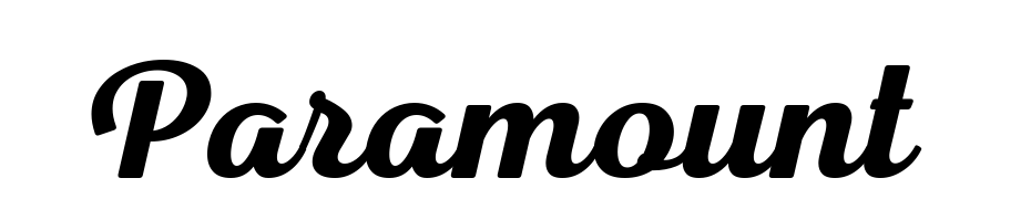 Paramount Schrift Herunterladen Kostenlos