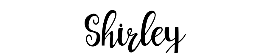 Shirley Schrift Herunterladen Kostenlos