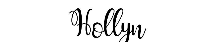 Hollyn Font Download Free