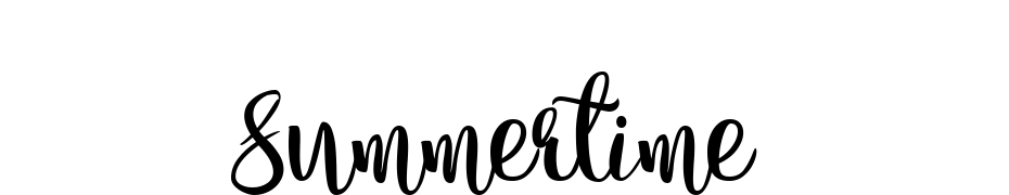 Summertime Font Download Free