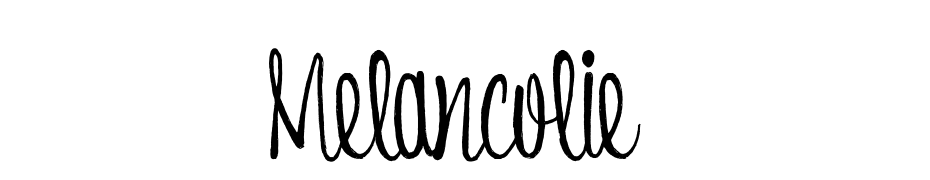 Melancolie Font Download Free