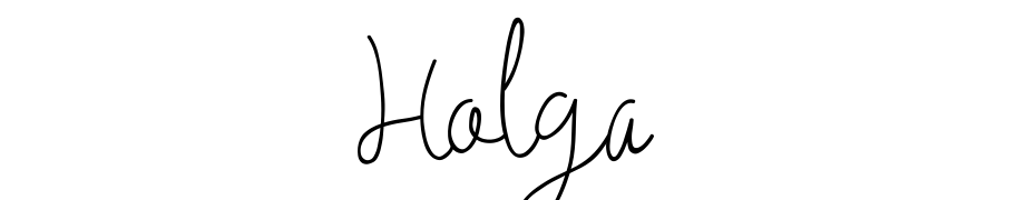 Holga Font Download Free