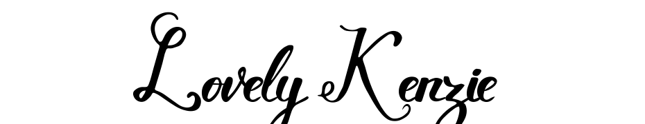 Lovely Kenzie Schrift Herunterladen Kostenlos