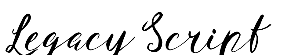 Legacy Script Font Download Free