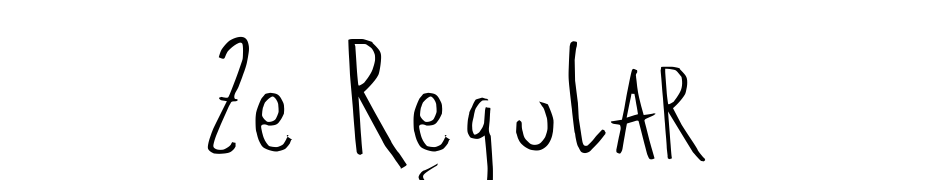 Ze Regular Schrift Herunterladen Kostenlos