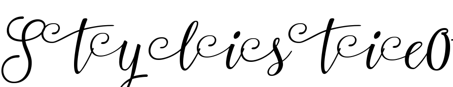 Stylistic01 Scarica Caratteri Gratis