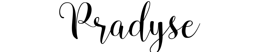 Pradyse Font Download Free