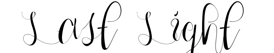 Last Light Font Download Free