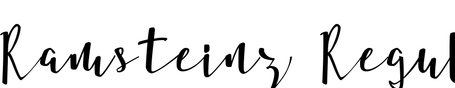 Ramsteinz Regular Font Download Free