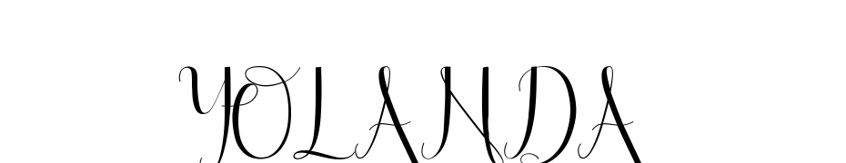 YOLANDA Font Download Free