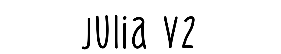 Julia V2 Font Download Free