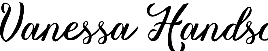 Vanessa Handscript Font Download Free