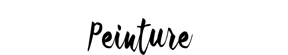 Peinture Font Download Free