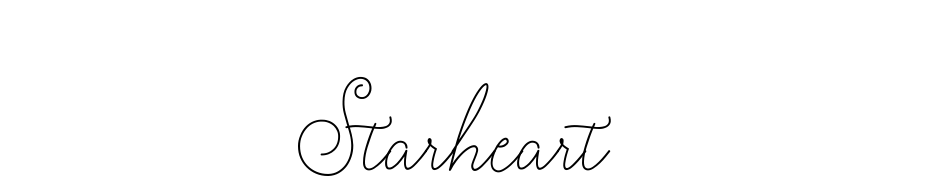Starheart cкачати шрифт безкоштовно