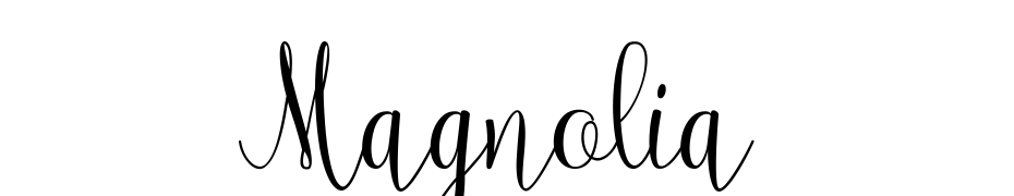 Magnolia Font Download Free