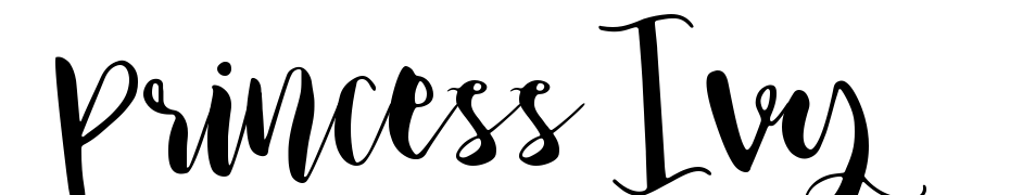 Princess Ivy Font Download Free