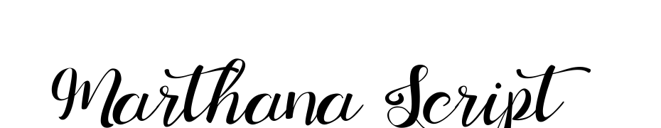 Marthana Script Font Download Free